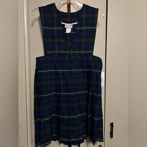 Plaid school uniform Sleeveless Dress
